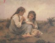 Adolphe William Bouguereau Childhood Idyll  (mk26)
